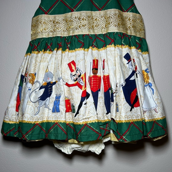 NWT Little Loaves and Fishes Baby Girl Christmas Nutcracker Dress Size 1… - Picture 2 of 7